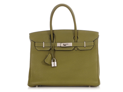 Hermès Chartreuse Clémence Birkin 30