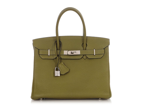 Hermès Chartreuse Clémence Birkin 30