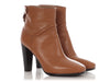 Hermès Tan Leather Ankle Boots