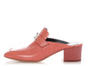 Hermès Dusty Rose Leather Paradis Mules