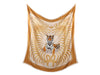 Hermès Tigre Royal Cashmere Silk Shawl 140cm