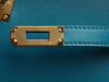 Hermès Bleu Izmir Tadelakt Kelly 25