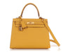 Hermès Jaune Ambre Epsom Kelly 25