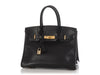 Hermès Vintage Black Ardennes Birkin 30