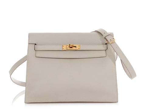 Hermès Gris Perle Evercolor Kelly Danse II