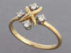 Tiffany & Co. Two-Tone Schlumberger Diamond Lynn Ring