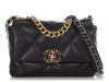 Chanel Small Black Quilted 19 Flap