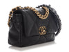 Chanel Small Black Quilted 19 Flap