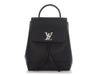 Louis Vuitton Black Calfskin Lockme Backpack