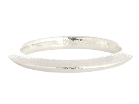 Ippolita Sterling Silver Glamazon Knife-Edge Hammered Bangle