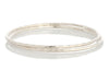 Ippolita Small Sterling Silver Hammered Bangle Set