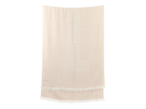 Hermès Large Beige Shawl