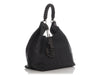 Louis Vuitton Black Carmel Mahina Hobo