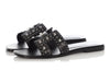 Hermès Black Studded Oran Sandals