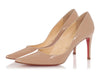 Christian Louboutin Nude Patent Pumps