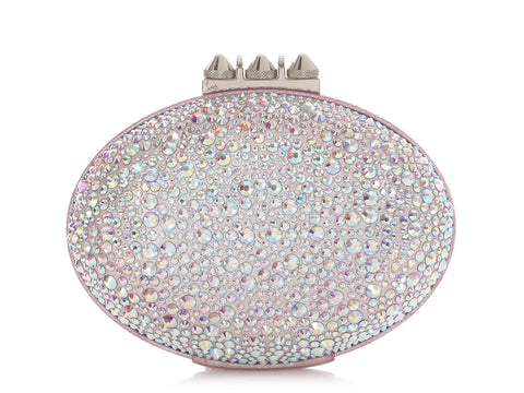 Christian Louboutin Crystal Mina Box Clutch