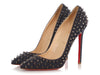 Christian Louboutin Studded Denim Pigalles