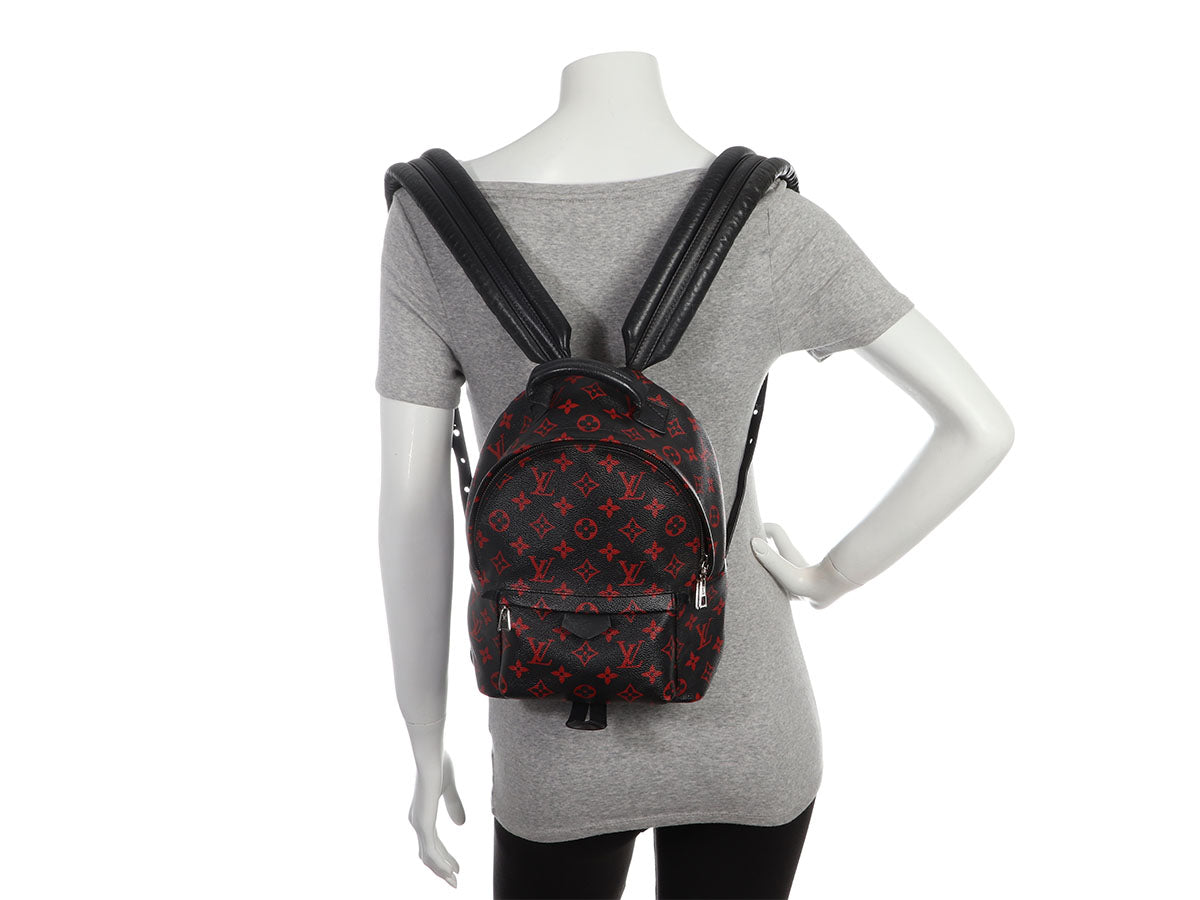 At Auction: Louis Vuitton, Louis Vuitton Palm Springs Backpack Limited  Edition Monogram Infrarouge PM