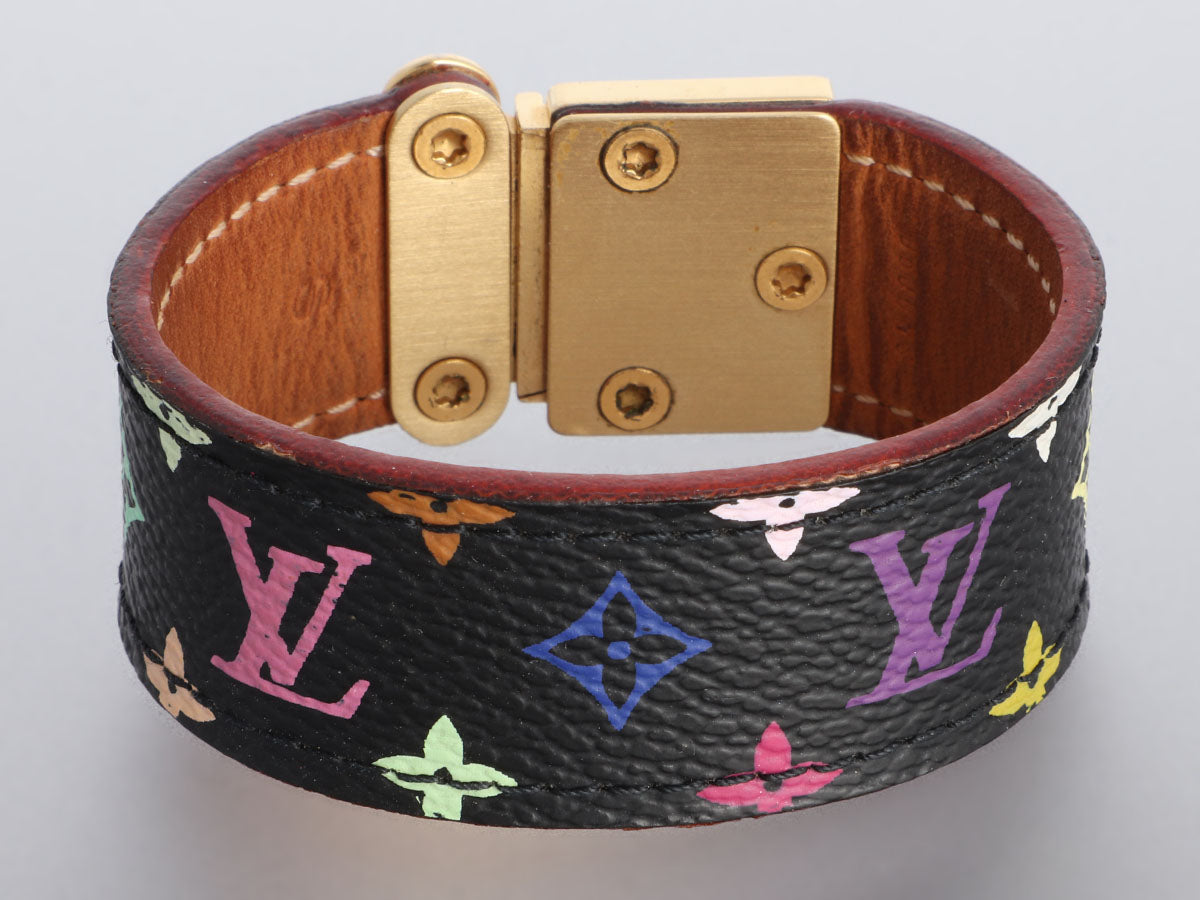 Louis Vuitton Leather bracelet Brasserie Koala S multicolor Used