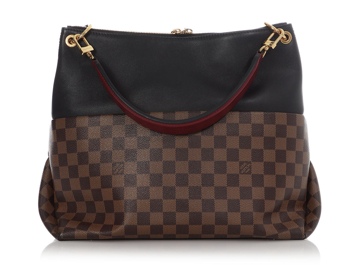 Maida Handbag Damier with Leather