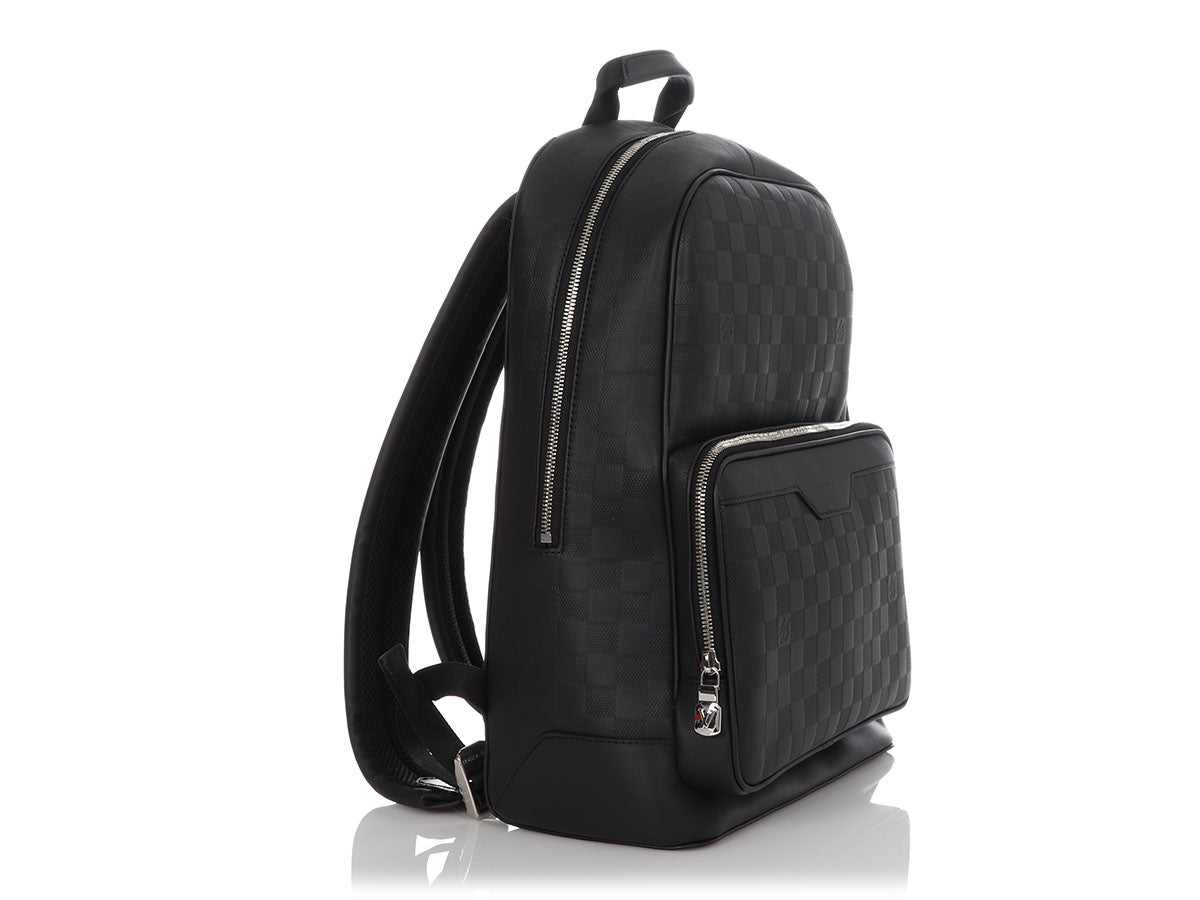 Louis Vuitton Black Damier Infini Leather Campus Backpack 858416
