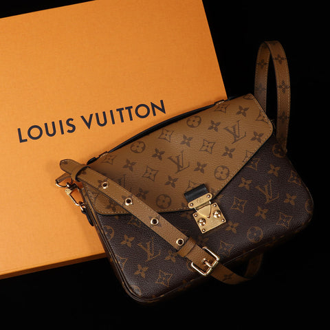 Louis Vuitton Tourterelle Monogram Empreinte Pochette Métis by Ann's Fabulous Finds