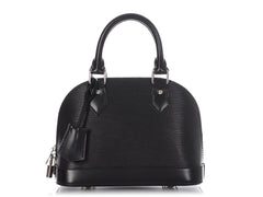 Louis Vuitton Alma BB Soft Bag Noir, Black