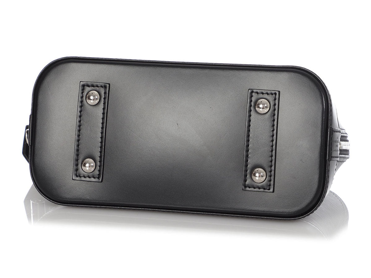 Louis Vuitton Black Noir Epi Alma BB Crossbody Bag – Bagaholic