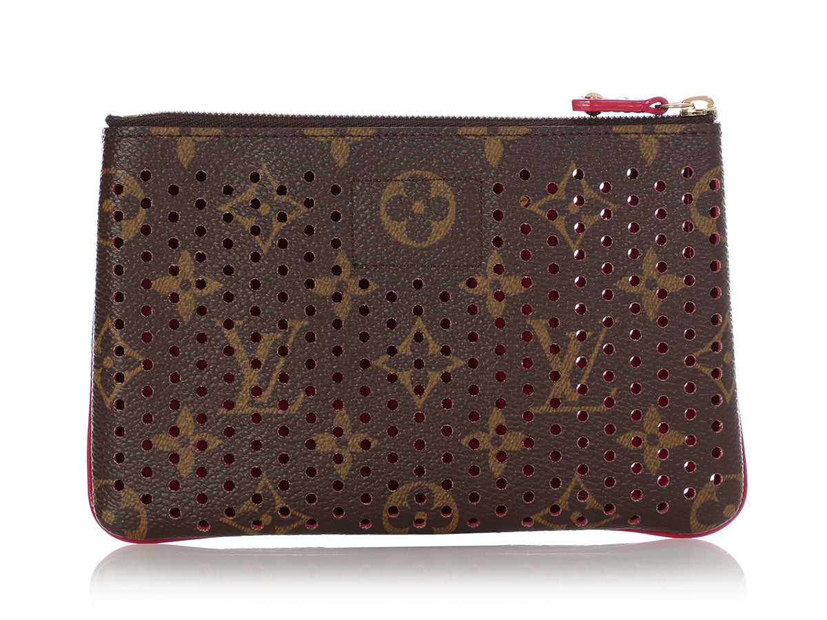 Louis Vuitton Perforated Accessories Pochette Bag