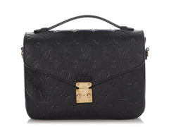 Louis Vuitton Monogram Empreinte Noir Pochette Metis Crossbody Bag –  Bagaholic