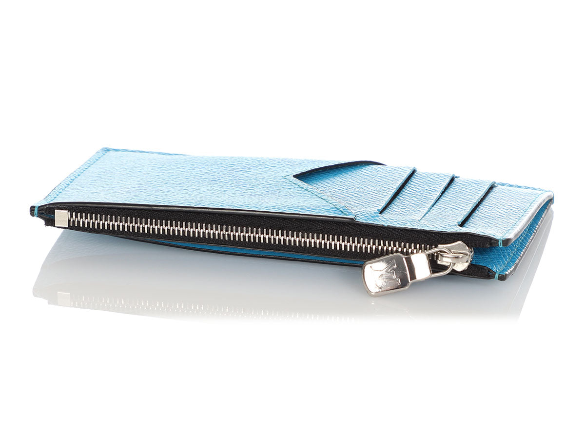 Louis Vuitton Silver & Blue Monogram Escale Speedy Bag Charm QJA4WA2OBB000