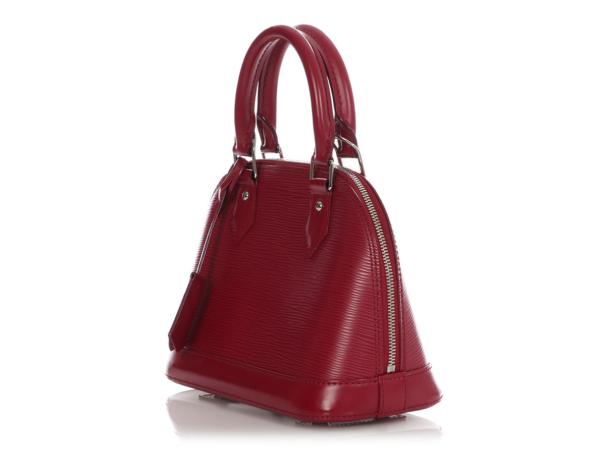 Alma BB Epi Red 2-Way Top Handle - Louis Vuitton