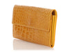 Louis Vuitton Yellow Alligator Long Wallet