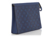 Louis Vuitton Blue Monogram Taigarama Pochette