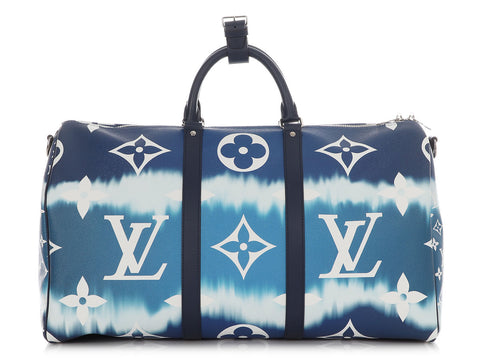 Louis Vuitton Blue Escale Keepall Bandoulière 50