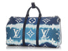 Louis Vuitton Blue Escale Keepall Bandoulière 50