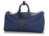 Louis Vuitton Cobalt Blue and Pacific Blue Taigarama Keepall 50