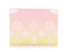 Louis Vuitton Pink and Yellow By the Pool Victorine Wallet