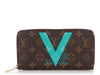 Louis Vuitton Turquoise V Zippy Wallet