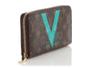 Louis Vuitton Turquoise V Zippy Wallet