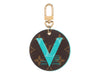 Louis Vuitton Turquoise V Illustré Bag Charm