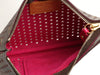 Louis Vuitton Monogram and Fuchsia Perforated Zip Pouch