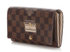 Louis Vuitton Damier Ebène Trunks and Locks Sarah Wallet