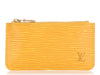 Louis Vuitton Yellow Epi Key Case