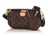 Louis Vuitton Monogram and Kaki Multi Pochette Accessoires