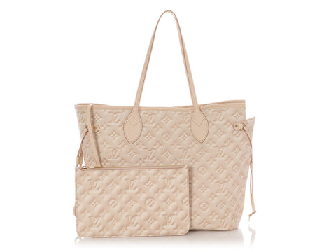 Louis Vuitton Stardust Beige Clair Monogram Empreinte Neverfull MM