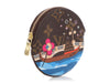 Louis Vuitton 2019 Monogram Christmas Animation Venice Round Coin Pouch