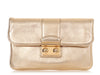 Louis Vuitton Gold Sofia Coppola SC Slim Clutch