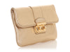 Louis Vuitton Gold Sofia Coppola SC Slim Clutch