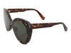 Louis Vuitton Brown Tortoise Round Sunglasses